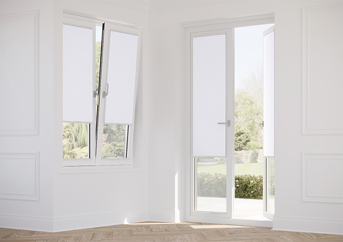 Obscura, Crystal White - Stick Fit Honeycomb Blind - Image 14